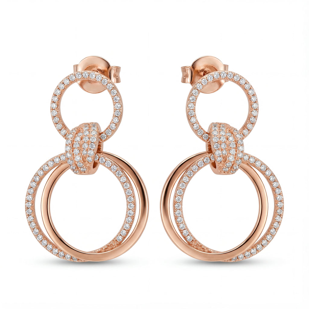 Double Rose Ring Charm