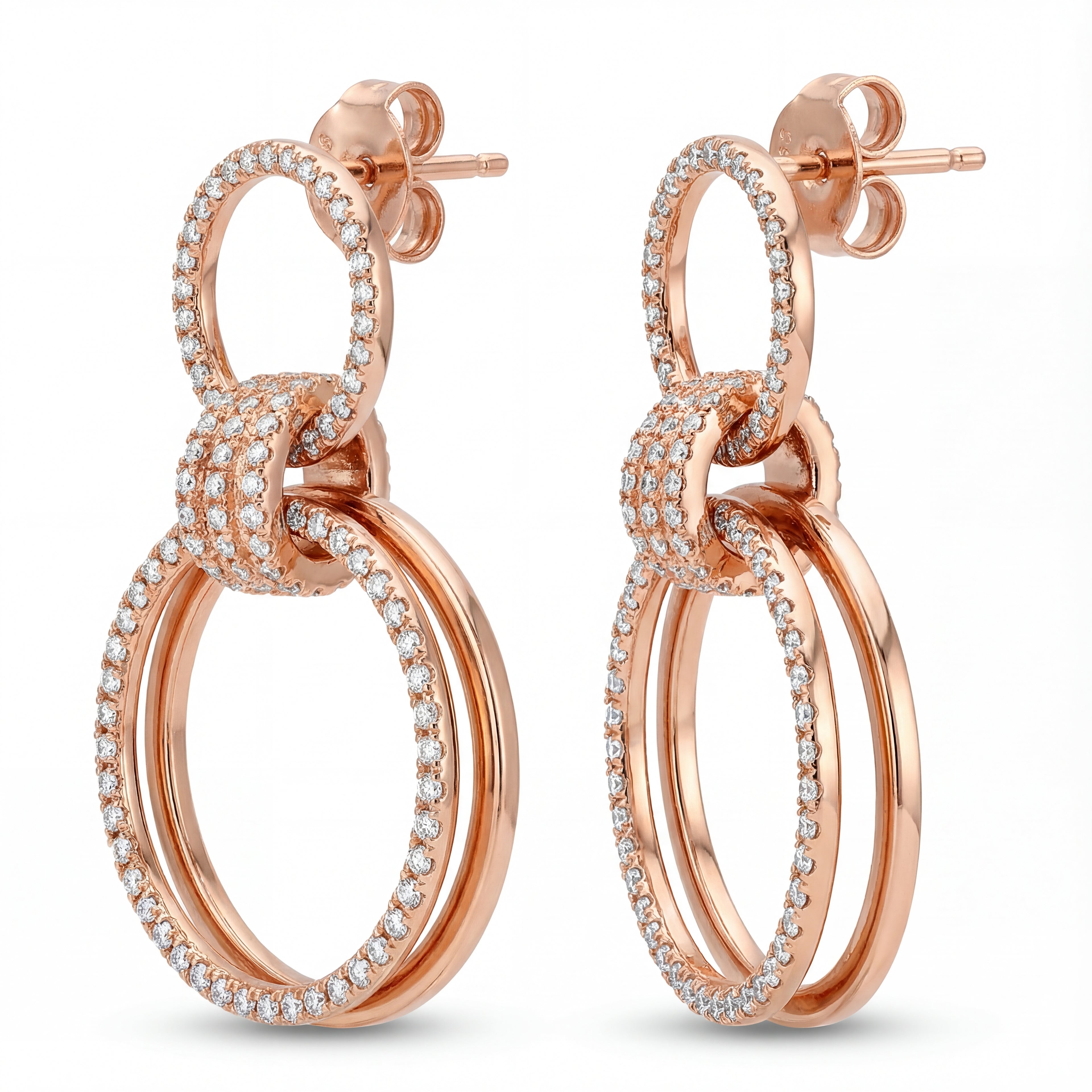 Double Rose Ring Charm