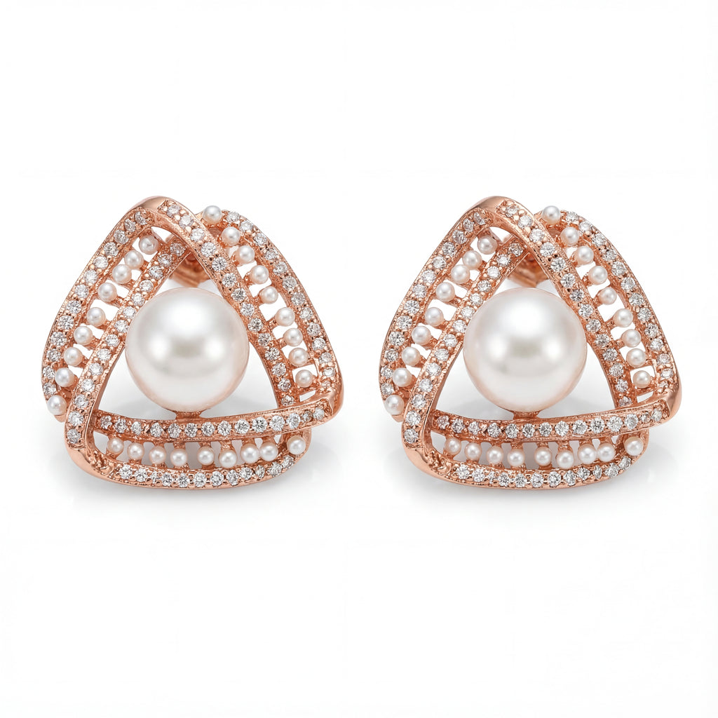 Pearl Rose Gold Glam
