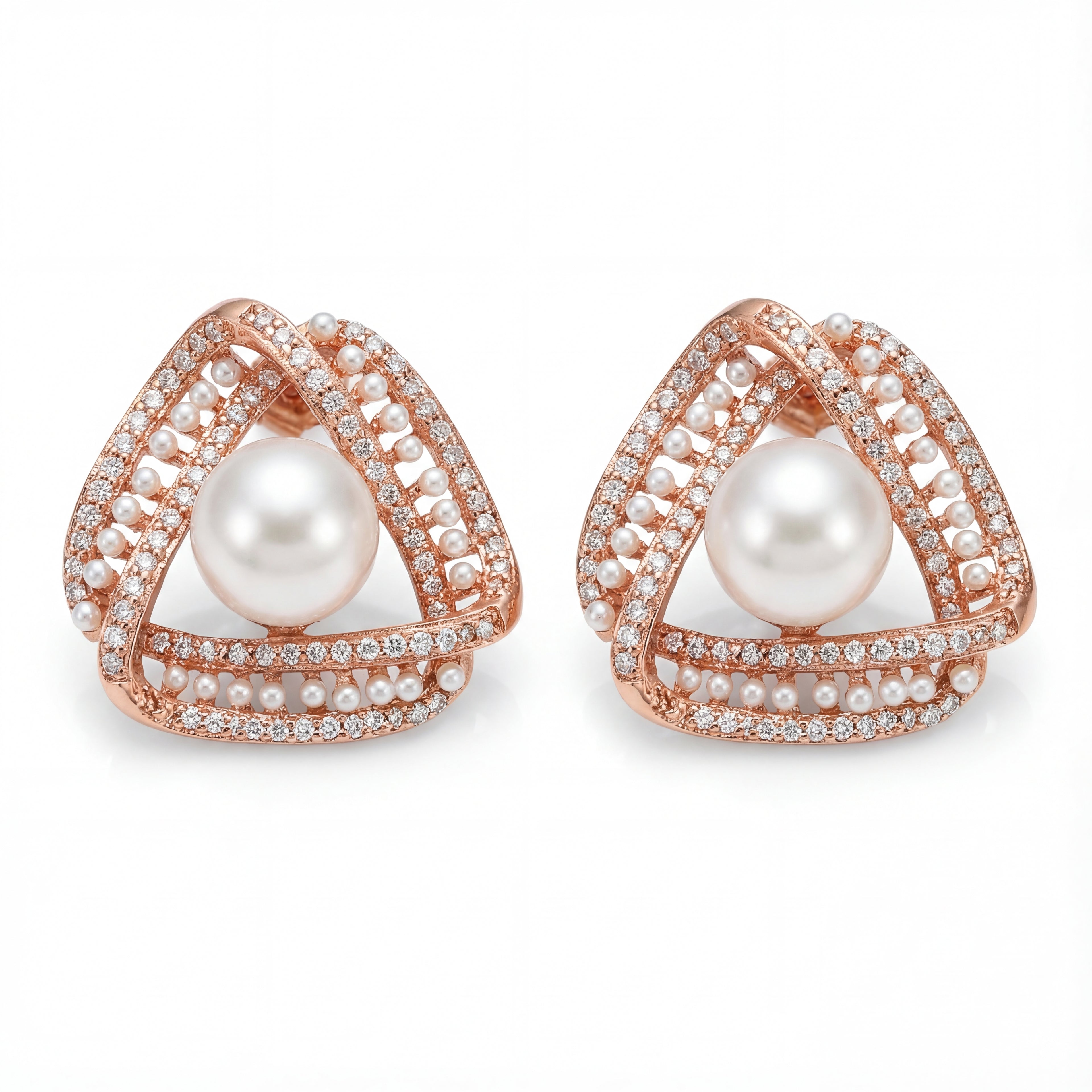 Pearl Rose Gold Glam