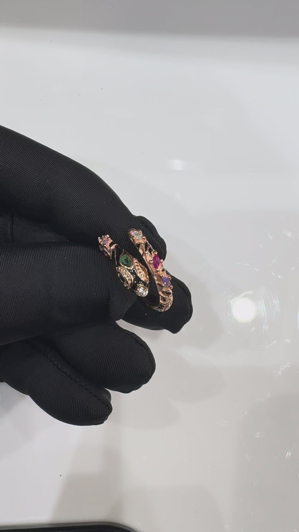 Multicolored Serpenty Ring